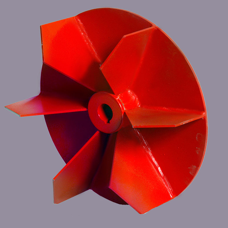 Düz Kanatlı Fan Rotoru