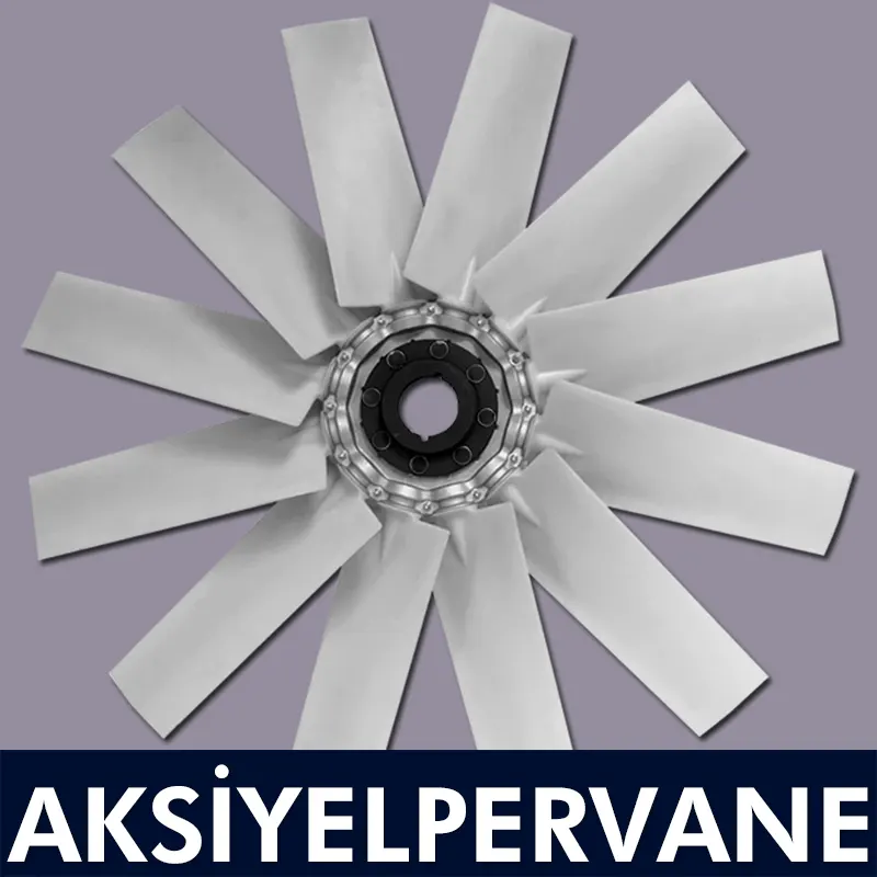 Aksiyel Pervane Plastik